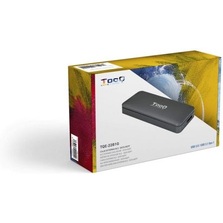 Tooq TQE-2281G Caja Externa para SSD M.2 NGFF Gris Tooq TQE-2281G Caja Externa para SSD M.2 NGFF Gris